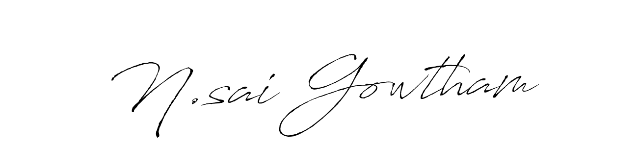 Best and Professional Signature Style for N.sai Gowtham. Antro_Vectra Best Signature Style Collection. N.sai Gowtham signature style 6 images and pictures png