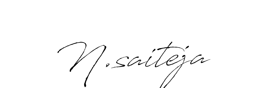 Make a short N.saiteja signature style. Manage your documents anywhere anytime using Antro_Vectra. Create and add eSignatures, submit forms, share and send files easily. N.saiteja signature style 6 images and pictures png