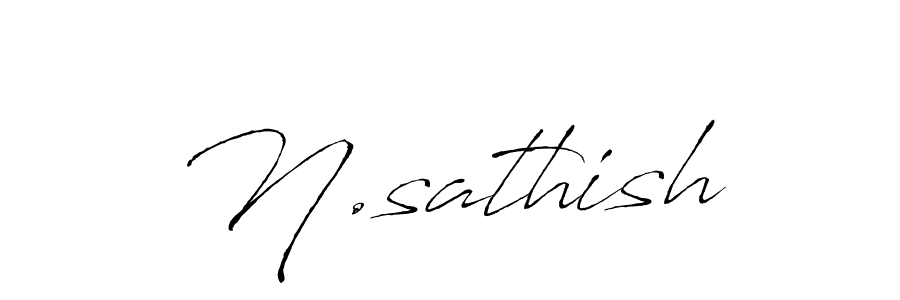 Similarly Antro_Vectra is the best handwritten signature design. Signature creator online .You can use it as an online autograph creator for name N.sathish. N.sathish signature style 6 images and pictures png