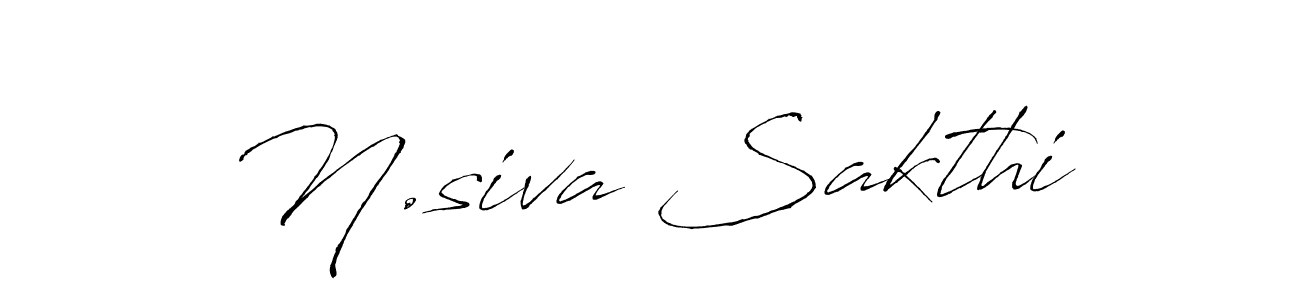 Use a signature maker to create a handwritten signature online. With this signature software, you can design (Antro_Vectra) your own signature for name N.siva Sakthi. N.siva Sakthi signature style 6 images and pictures png