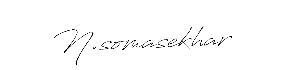 This is the best signature style for the N.somasekhar name. Also you like these signature font (Antro_Vectra). Mix name signature. N.somasekhar signature style 6 images and pictures png