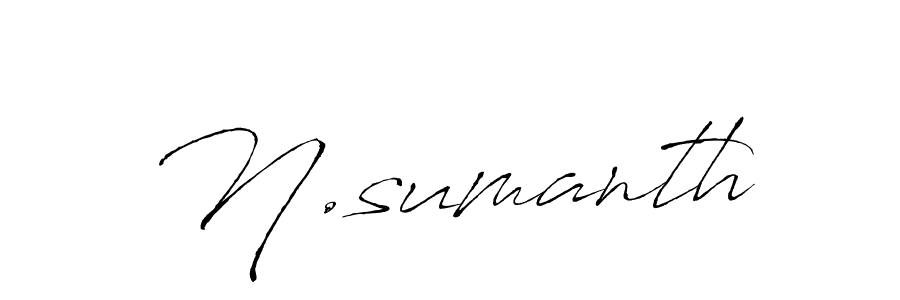 Check out images of Autograph of N.sumanth name. Actor N.sumanth Signature Style. Antro_Vectra is a professional sign style online. N.sumanth signature style 6 images and pictures png