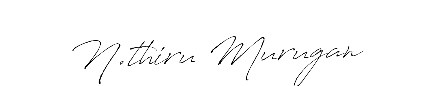 Use a signature maker to create a handwritten signature online. With this signature software, you can design (Antro_Vectra) your own signature for name N.thiru Murugan. N.thiru Murugan signature style 6 images and pictures png