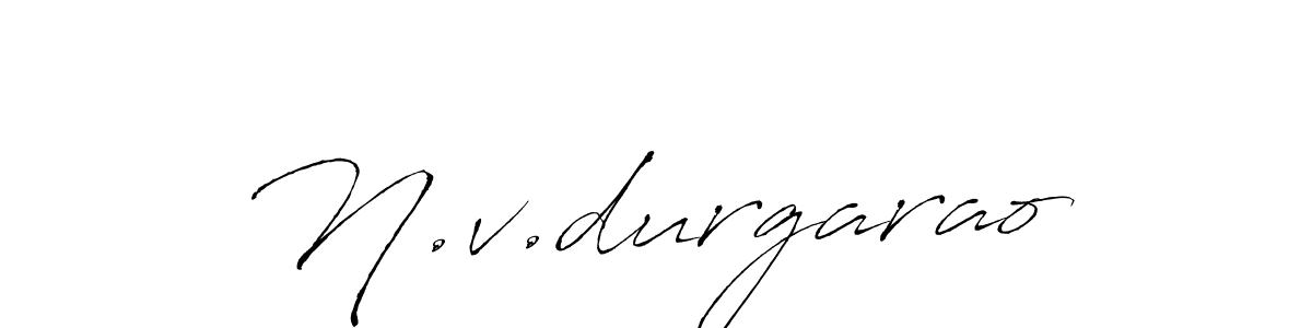 How to Draw N.v.durgarao signature style? Antro_Vectra is a latest design signature styles for name N.v.durgarao. N.v.durgarao signature style 6 images and pictures png