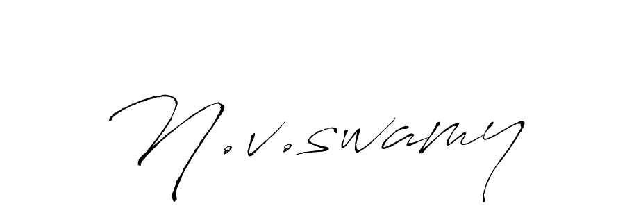 This is the best signature style for the N.v.swamy name. Also you like these signature font (Antro_Vectra). Mix name signature. N.v.swamy signature style 6 images and pictures png