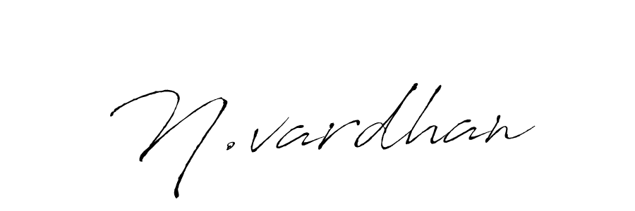 How to make N.vardhan name signature. Use Antro_Vectra style for creating short signs online. This is the latest handwritten sign. N.vardhan signature style 6 images and pictures png