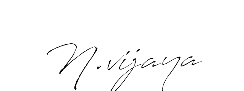 How to make N.vijaya name signature. Use Antro_Vectra style for creating short signs online. This is the latest handwritten sign. N.vijaya signature style 6 images and pictures png