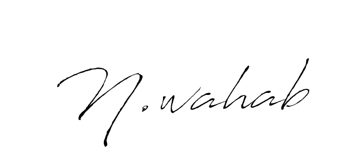 Check out images of Autograph of N.wahab name. Actor N.wahab Signature Style. Antro_Vectra is a professional sign style online. N.wahab signature style 6 images and pictures png