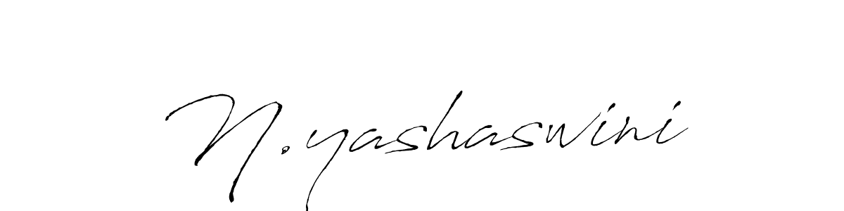 The best way (Antro_Vectra) to make a short signature is to pick only two or three words in your name. The name N.yashaswini include a total of six letters. For converting this name. N.yashaswini signature style 6 images and pictures png