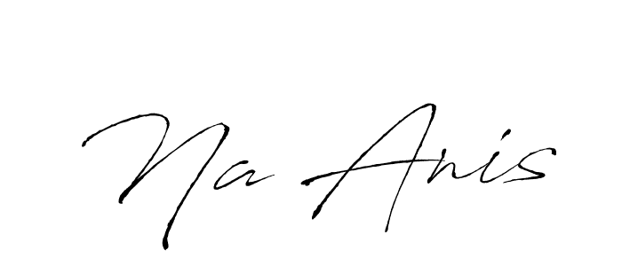How to Draw Na Anis signature style? Antro_Vectra is a latest design signature styles for name Na Anis. Na Anis signature style 6 images and pictures png