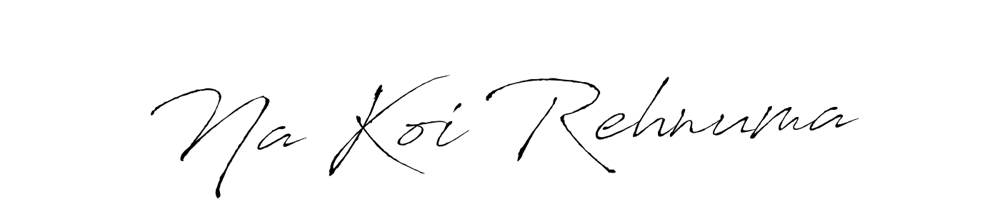 It looks lik you need a new signature style for name Na Koi Rehnuma. Design unique handwritten (Antro_Vectra) signature with our free signature maker in just a few clicks. Na Koi Rehnuma signature style 6 images and pictures png