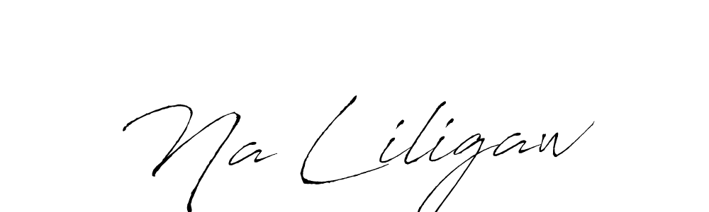 if you are searching for the best signature style for your name Na Liligaw. so please give up your signature search. here we have designed multiple signature styles  using Antro_Vectra. Na Liligaw signature style 6 images and pictures png