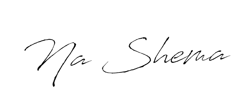 How to make Na Shema signature? Antro_Vectra is a professional autograph style. Create handwritten signature for Na Shema name. Na Shema signature style 6 images and pictures png