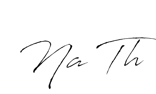 This is the best signature style for the Na Th name. Also you like these signature font (Antro_Vectra). Mix name signature. Na Th signature style 6 images and pictures png