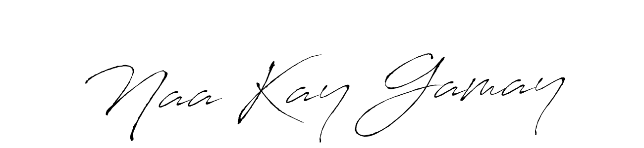 You should practise on your own different ways (Antro_Vectra) to write your name (Naa Kay Gamay) in signature. don't let someone else do it for you. Naa Kay Gamay signature style 6 images and pictures png