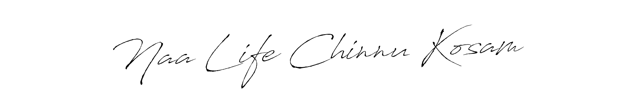 Make a short Naa Life Chinnu Kosam signature style. Manage your documents anywhere anytime using Antro_Vectra. Create and add eSignatures, submit forms, share and send files easily. Naa Life Chinnu Kosam signature style 6 images and pictures png