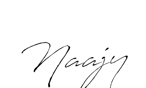 Make a beautiful signature design for name Naajy. With this signature (Antro_Vectra) style, you can create a handwritten signature for free. Naajy signature style 6 images and pictures png