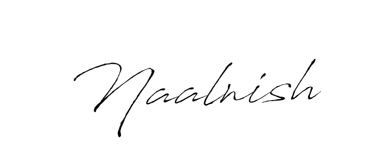How to Draw Naalnish signature style? Antro_Vectra is a latest design signature styles for name Naalnish. Naalnish signature style 6 images and pictures png