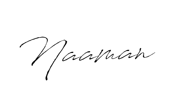 Make a beautiful signature design for name Naaman. With this signature (Antro_Vectra) style, you can create a handwritten signature for free. Naaman signature style 6 images and pictures png