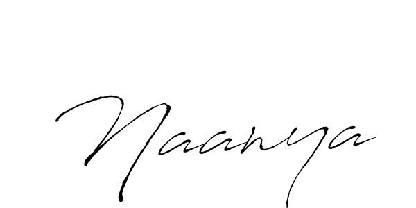 How to make Naanya name signature. Use Antro_Vectra style for creating short signs online. This is the latest handwritten sign. Naanya signature style 6 images and pictures png