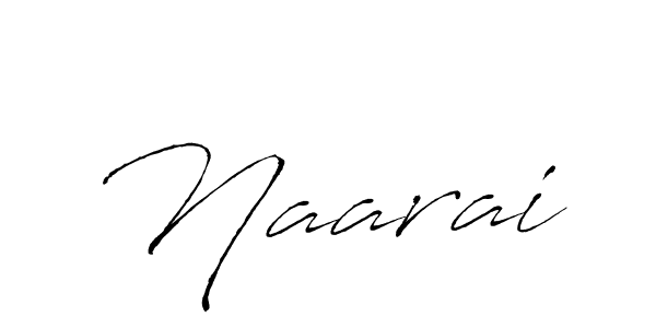 How to make Naarai signature? Antro_Vectra is a professional autograph style. Create handwritten signature for Naarai name. Naarai signature style 6 images and pictures png