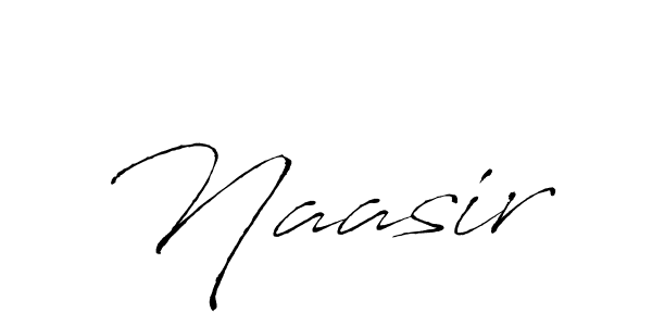 How to make Naasir name signature. Use Antro_Vectra style for creating short signs online. This is the latest handwritten sign. Naasir signature style 6 images and pictures png