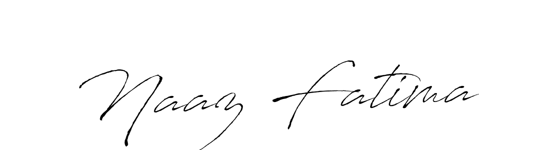 Naaz Fatima stylish signature style. Best Handwritten Sign (Antro_Vectra) for my name. Handwritten Signature Collection Ideas for my name Naaz Fatima. Naaz Fatima signature style 6 images and pictures png