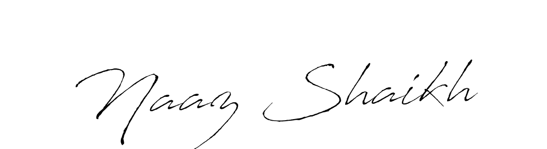 It looks lik you need a new signature style for name Naaz Shaikh. Design unique handwritten (Antro_Vectra) signature with our free signature maker in just a few clicks. Naaz Shaikh signature style 6 images and pictures png