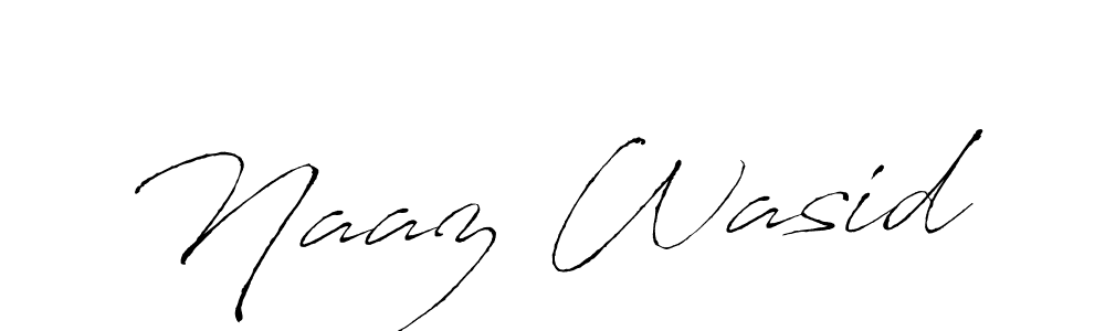 You can use this online signature creator to create a handwritten signature for the name Naaz Wasid. This is the best online autograph maker. Naaz Wasid signature style 6 images and pictures png