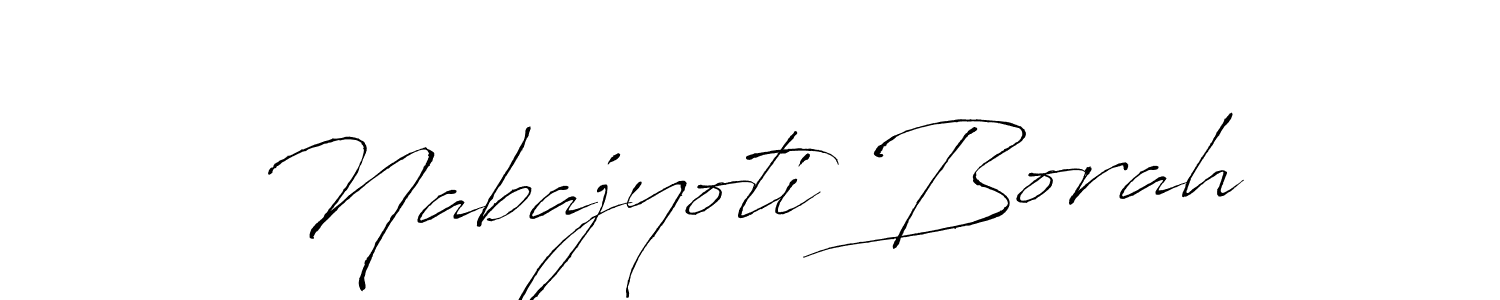 Use a signature maker to create a handwritten signature online. With this signature software, you can design (Antro_Vectra) your own signature for name Nabajyoti Borah. Nabajyoti Borah signature style 6 images and pictures png