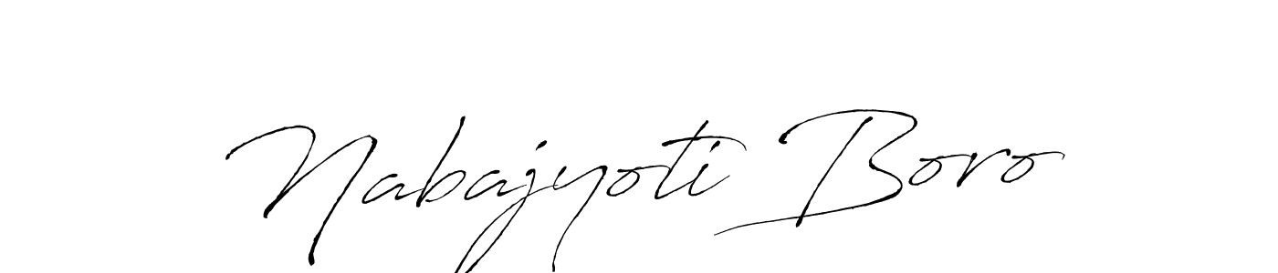 It looks lik you need a new signature style for name Nabajyoti Boro. Design unique handwritten (Antro_Vectra) signature with our free signature maker in just a few clicks. Nabajyoti Boro signature style 6 images and pictures png