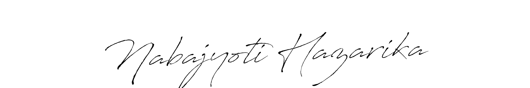 This is the best signature style for the Nabajyoti Hazarika name. Also you like these signature font (Antro_Vectra). Mix name signature. Nabajyoti Hazarika signature style 6 images and pictures png