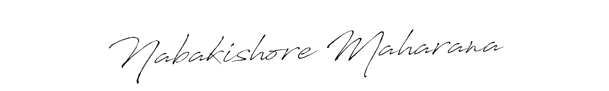 How to make Nabakishore Maharana signature? Antro_Vectra is a professional autograph style. Create handwritten signature for Nabakishore Maharana name. Nabakishore Maharana signature style 6 images and pictures png