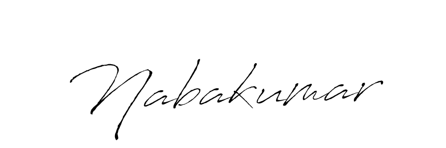 Nabakumar stylish signature style. Best Handwritten Sign (Antro_Vectra) for my name. Handwritten Signature Collection Ideas for my name Nabakumar. Nabakumar signature style 6 images and pictures png