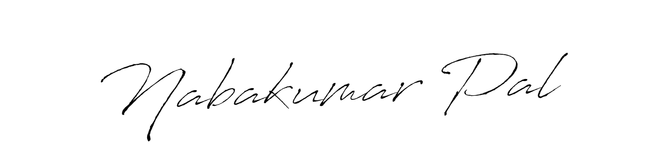 Nabakumar Pal stylish signature style. Best Handwritten Sign (Antro_Vectra) for my name. Handwritten Signature Collection Ideas for my name Nabakumar Pal. Nabakumar Pal signature style 6 images and pictures png