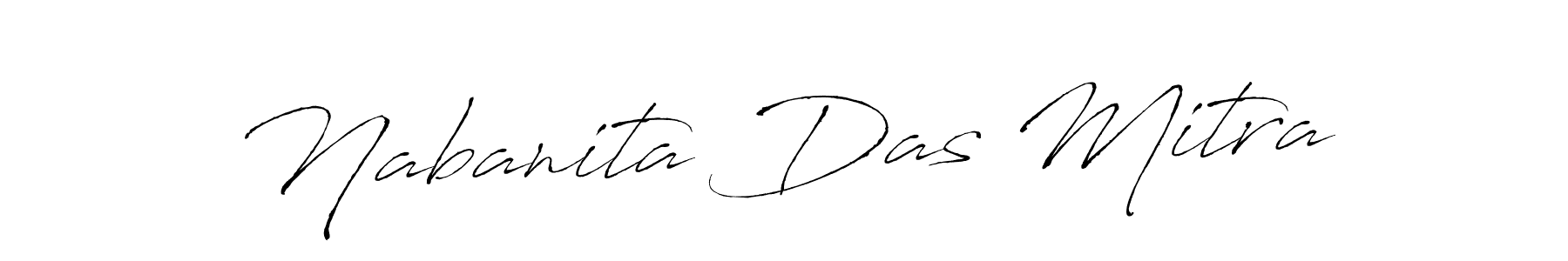 Antro_Vectra is a professional signature style that is perfect for those who want to add a touch of class to their signature. It is also a great choice for those who want to make their signature more unique. Get Nabanita Das Mitra name to fancy signature for free. Nabanita Das Mitra signature style 6 images and pictures png