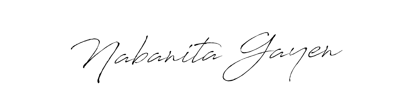 Use a signature maker to create a handwritten signature online. With this signature software, you can design (Antro_Vectra) your own signature for name Nabanita Gayen. Nabanita Gayen signature style 6 images and pictures png