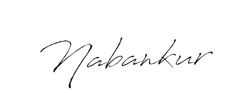 Also we have Nabankur name is the best signature style. Create professional handwritten signature collection using Antro_Vectra autograph style. Nabankur signature style 6 images and pictures png