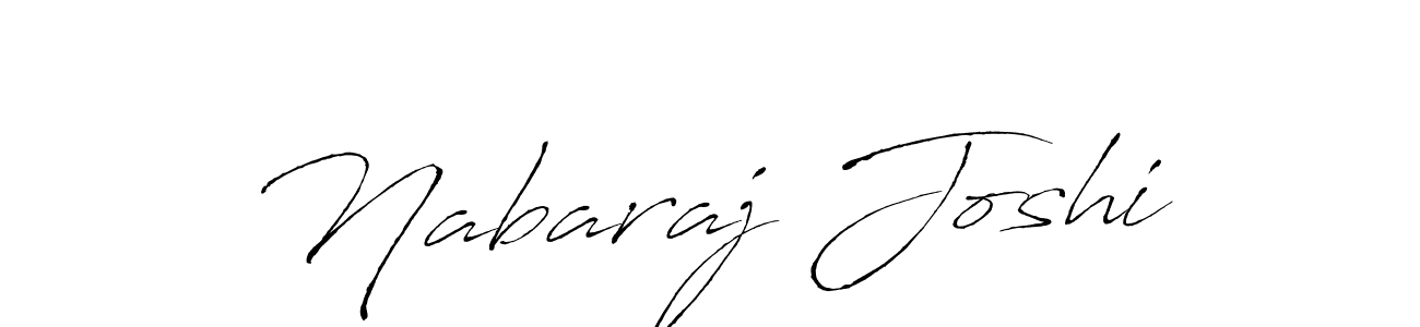 Design your own signature with our free online signature maker. With this signature software, you can create a handwritten (Antro_Vectra) signature for name Nabaraj Joshi. Nabaraj Joshi signature style 6 images and pictures png