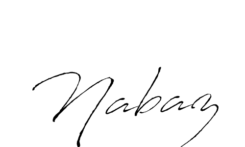 Design your own signature with our free online signature maker. With this signature software, you can create a handwritten (Antro_Vectra) signature for name Nabaz. Nabaz signature style 6 images and pictures png