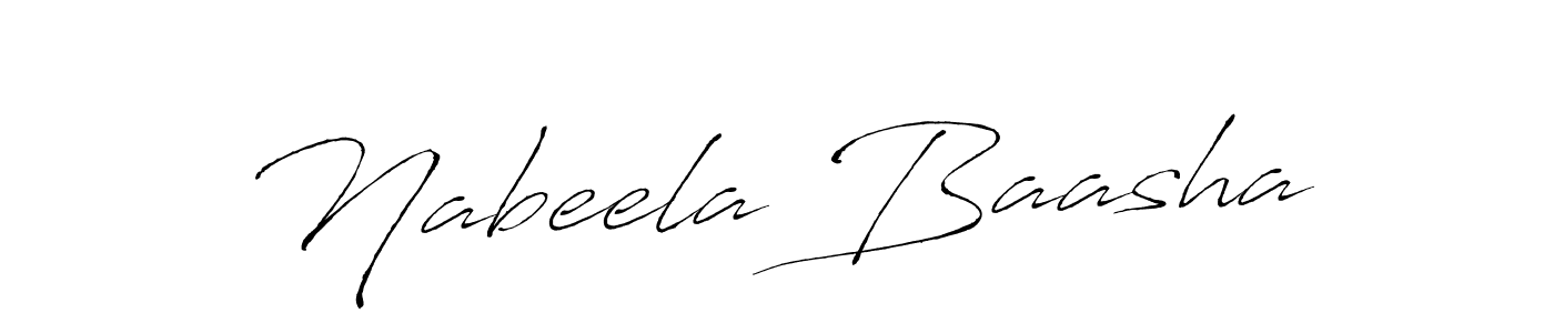 Make a beautiful signature design for name Nabeela Baasha. Use this online signature maker to create a handwritten signature for free. Nabeela Baasha signature style 6 images and pictures png