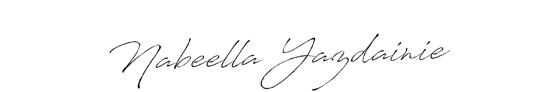 You can use this online signature creator to create a handwritten signature for the name Nabeella Yazdainie. This is the best online autograph maker. Nabeella Yazdainie signature style 6 images and pictures png