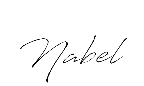 How to Draw Nabel signature style? Antro_Vectra is a latest design signature styles for name Nabel. Nabel signature style 6 images and pictures png