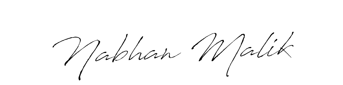 Once you've used our free online signature maker to create your best signature Antro_Vectra style, it's time to enjoy all of the benefits that Nabhan Malik name signing documents. Nabhan Malik signature style 6 images and pictures png