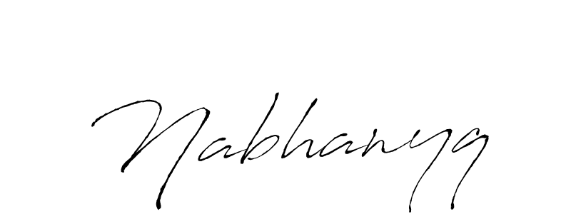 You should practise on your own different ways (Antro_Vectra) to write your name (Nabhanyq) in signature. don't let someone else do it for you. Nabhanyq signature style 6 images and pictures png