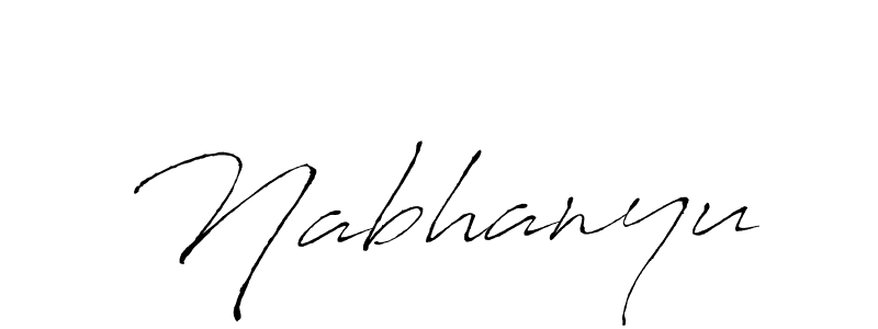 You can use this online signature creator to create a handwritten signature for the name Nabhanyu. This is the best online autograph maker. Nabhanyu signature style 6 images and pictures png