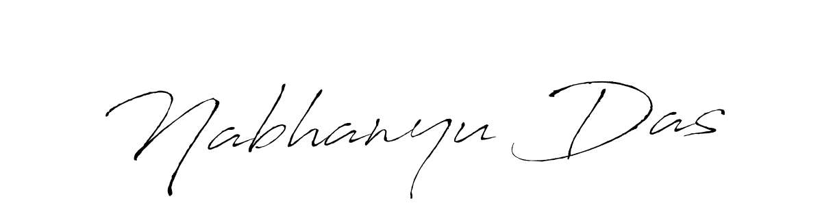 This is the best signature style for the Nabhanyu Das name. Also you like these signature font (Antro_Vectra). Mix name signature. Nabhanyu Das signature style 6 images and pictures png