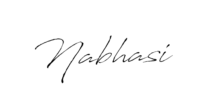 You should practise on your own different ways (Antro_Vectra) to write your name (Nabhasi) in signature. don't let someone else do it for you. Nabhasi signature style 6 images and pictures png