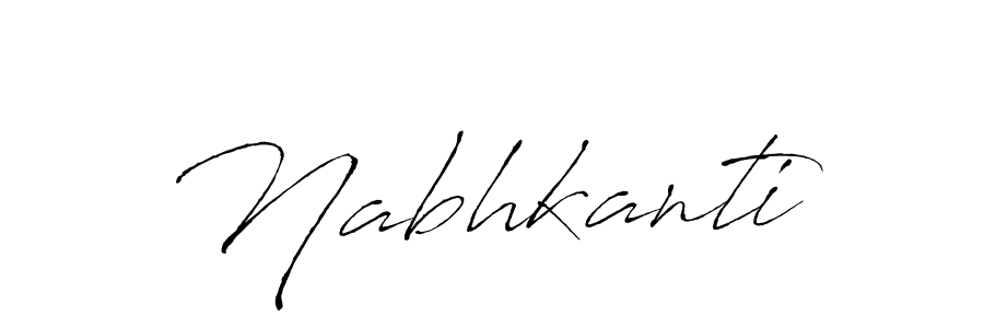 Make a beautiful signature design for name Nabhkanti. Use this online signature maker to create a handwritten signature for free. Nabhkanti signature style 6 images and pictures png