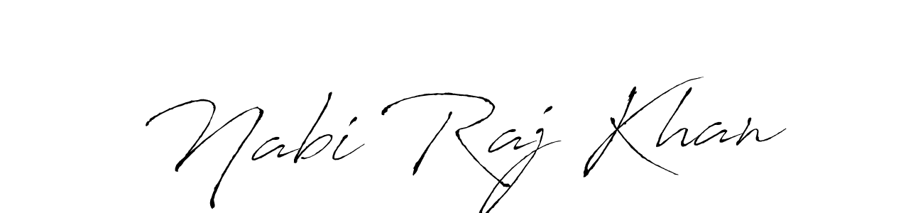 It looks lik you need a new signature style for name Nabi Raj Khan. Design unique handwritten (Antro_Vectra) signature with our free signature maker in just a few clicks. Nabi Raj Khan signature style 6 images and pictures png